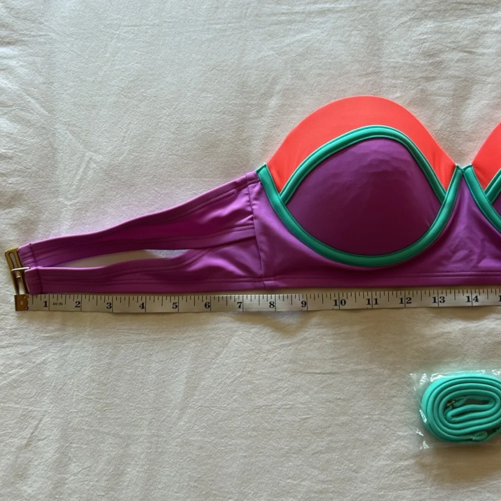 NWOT XHILARATION bikini top - Picture 5 of 6